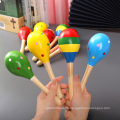 Wholesale Mini colorful Children's Early Education Percussion Instrument listening training toy Sand Hammer